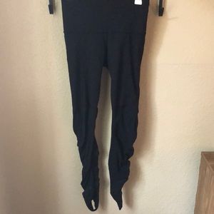 High waisted stirrup Lululemon leggings